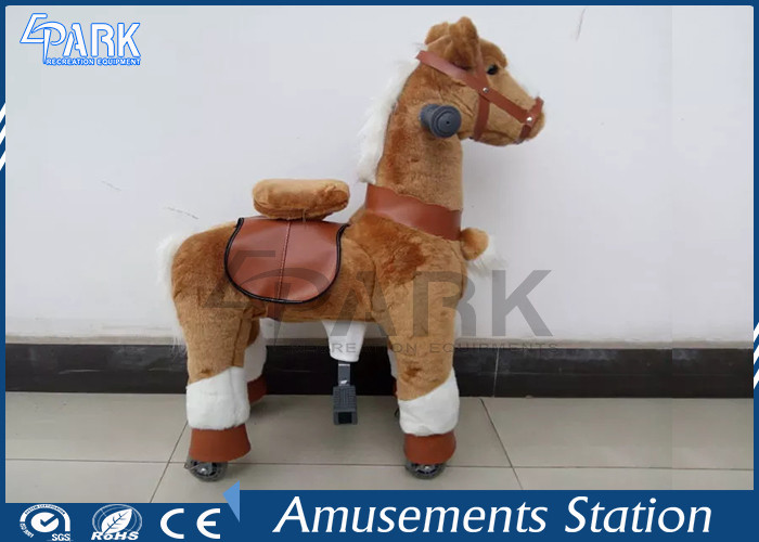 Mini amusement park ride EPARK new design ride on mechanical horse toy pony for kids
