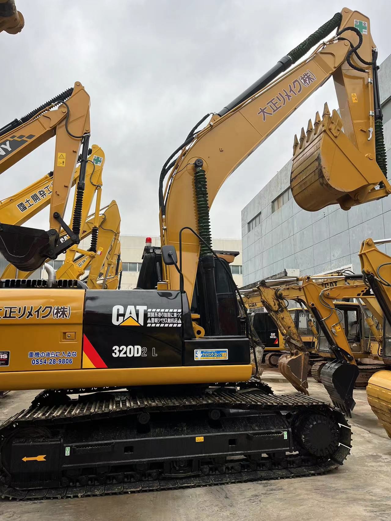 2015 To 2021 Year Used CAT 320D Excavator With Mechanical Transmission