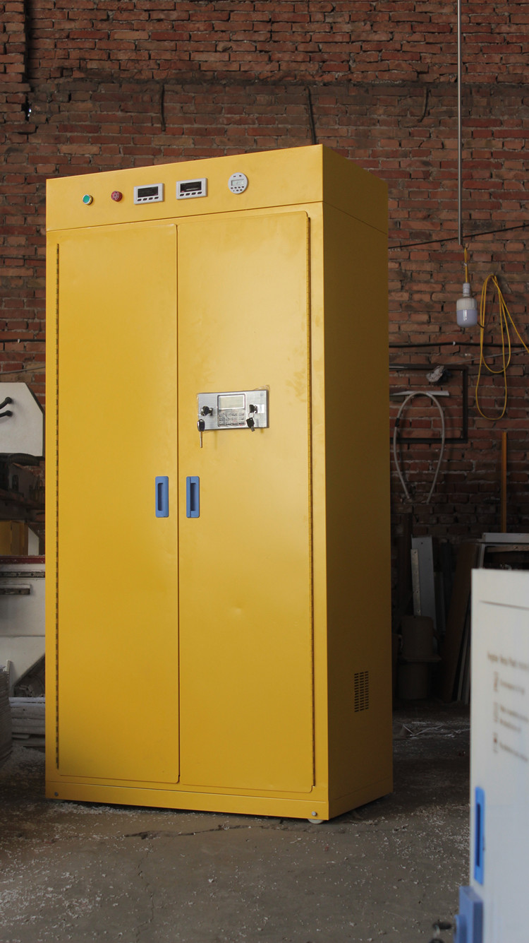 2 Door 4 Drawers Flammable Chemical Storage Cabinet For Pharmaceuticals Yellow