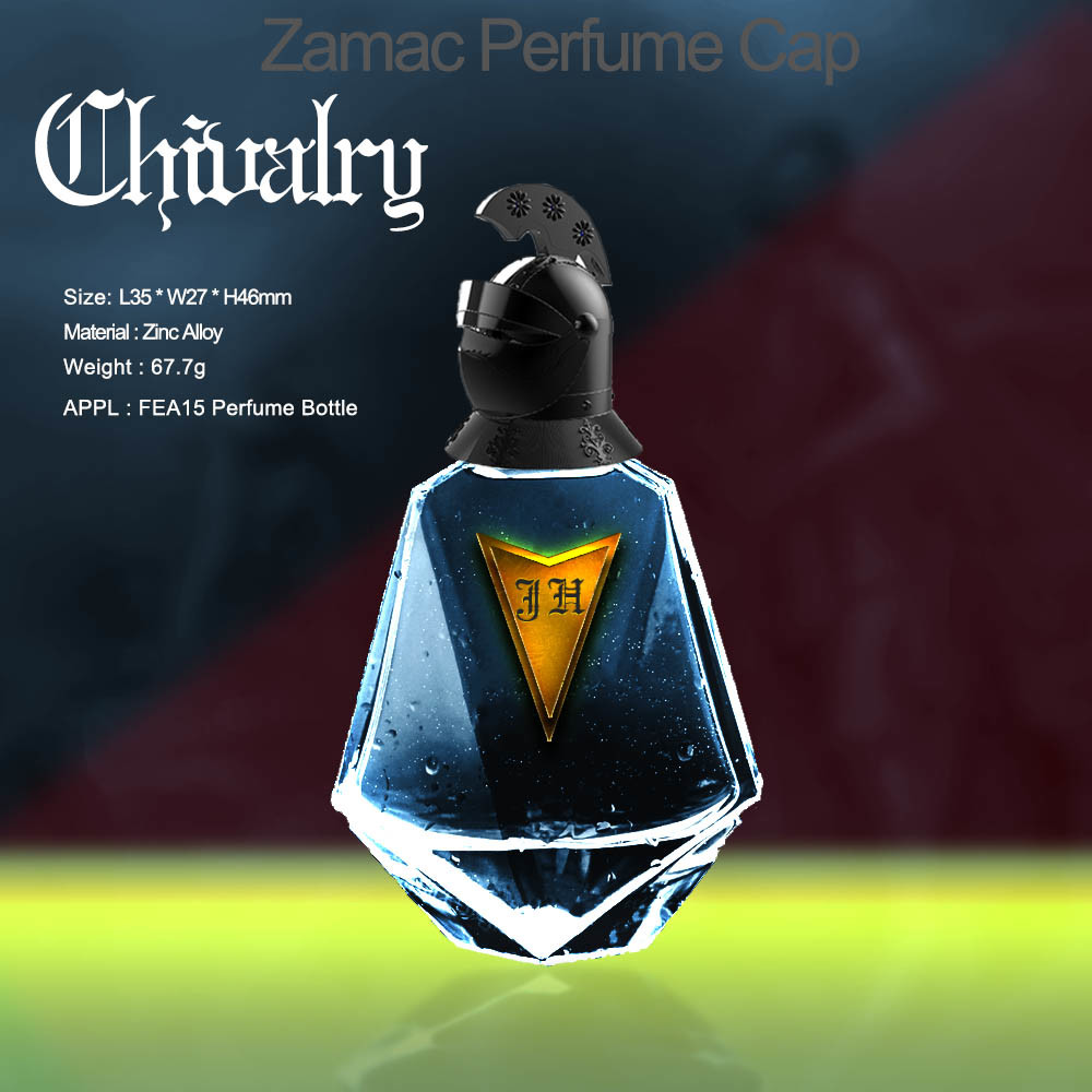 Silk Screen Printing Zamak Perfume Caps With Logo Molding In Gold/Silver/Customized Colors
