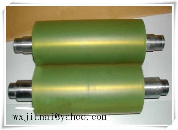 Erosion Resistant conveyor belt rollers , Aging Resistant Pu roller