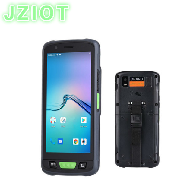 rugged handheld android tablet with Barcode Scanner JZIOT V9100 1d 2D PDA Lf Hf UHF RFID