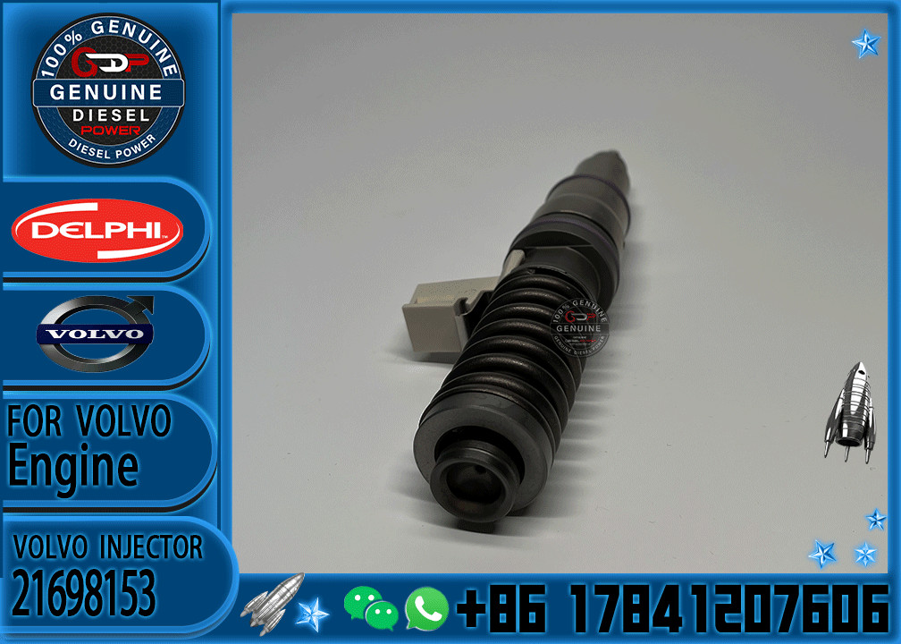 VOE21698153 21698153 Injector 3883426 21644598 21467658 22378580 21569191 20555521 D13 D16 For Volvo