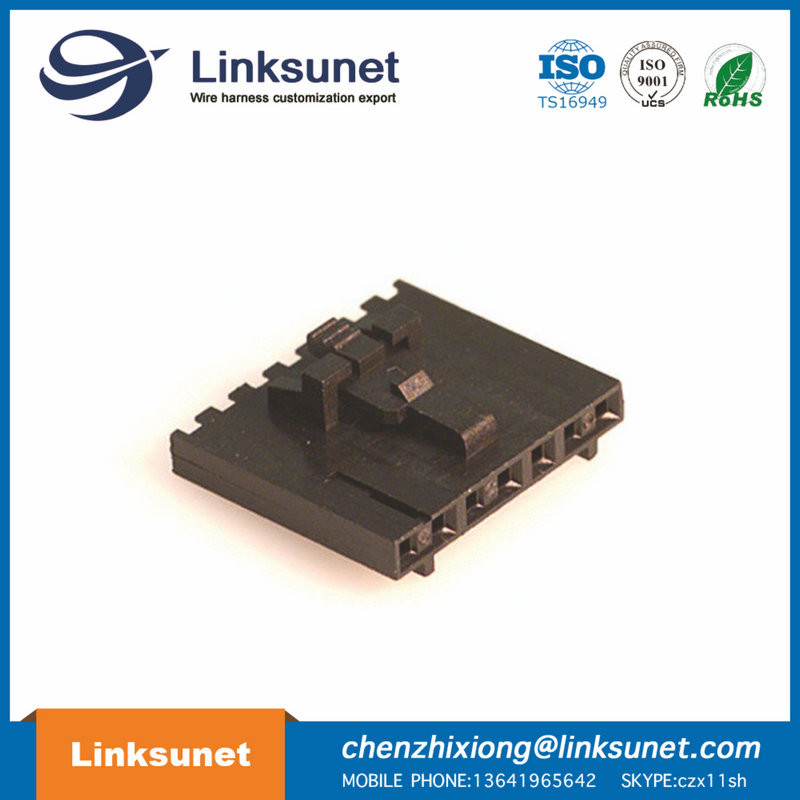 Black Male Female Wire Connectors 50 - 57 - 9407 MOLEX Crimp Connector Housing