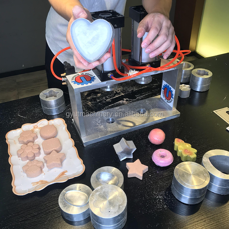 Manual Bubble Ball Press Machine for Garment Shops Custom-made Bath Bomb Production