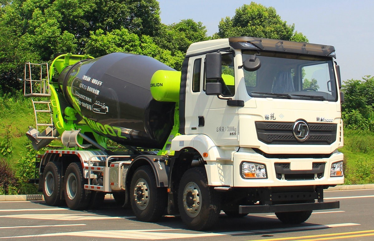 High Efficiency Shacman WEICHAI Concrete Mixer Truck with Cummins Engine