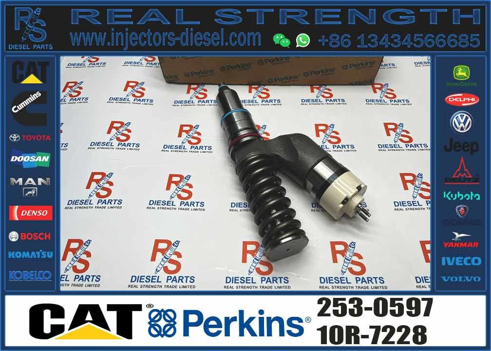 Common Rail Diesel Fuel Injector 253-0597 253-0616 291-5911 10R-9787 211-3026 276-8307 1OR-0724 1OR-9787