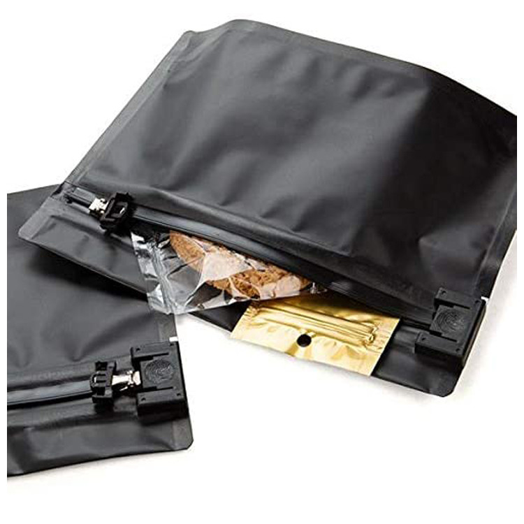 12x9x4 Inch Child Resistant Exit Bags k Smell Proof Offset Printing