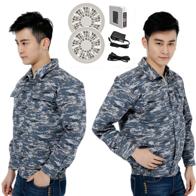 Regular Fan Cooled Jacket Electric Cooling Jacket Long Sleeve