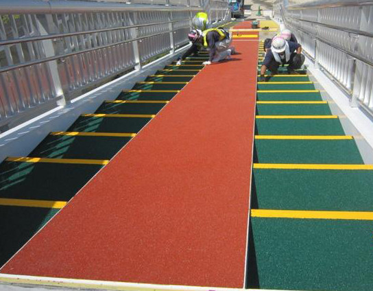 Anti Aging EPDM Synthetic Rubber Running Track Material Playground Edge Rubber