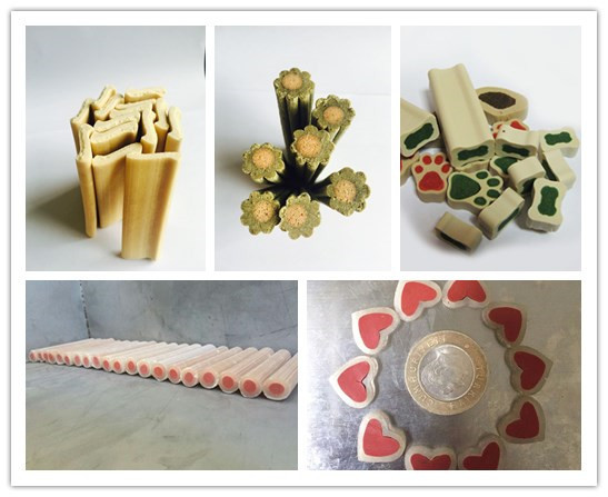 Single Screw Extruded 150kg/H Pet Food Processing Equipment