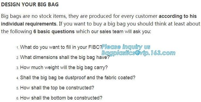 Agricultural Big Size PP Woven Bulk Bag For Corn,PP Woven Big Bag/Ton Bag/Bulk Bag For Packing Construction Garbage 5