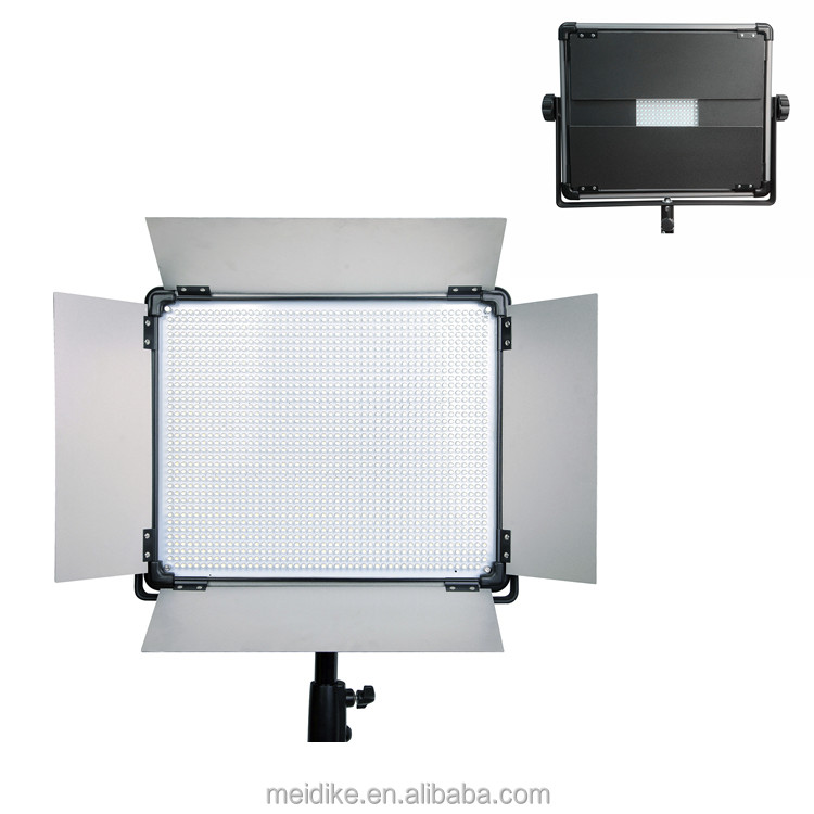 80W D-1080II Professional Video Lighting Kit LCD Film Lighting Equipment With Light Stand