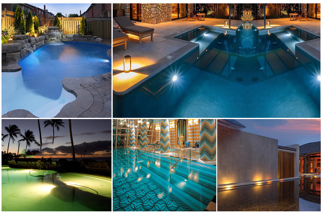 3W DC24V Recessed Swimming LED Pool Underwater Light