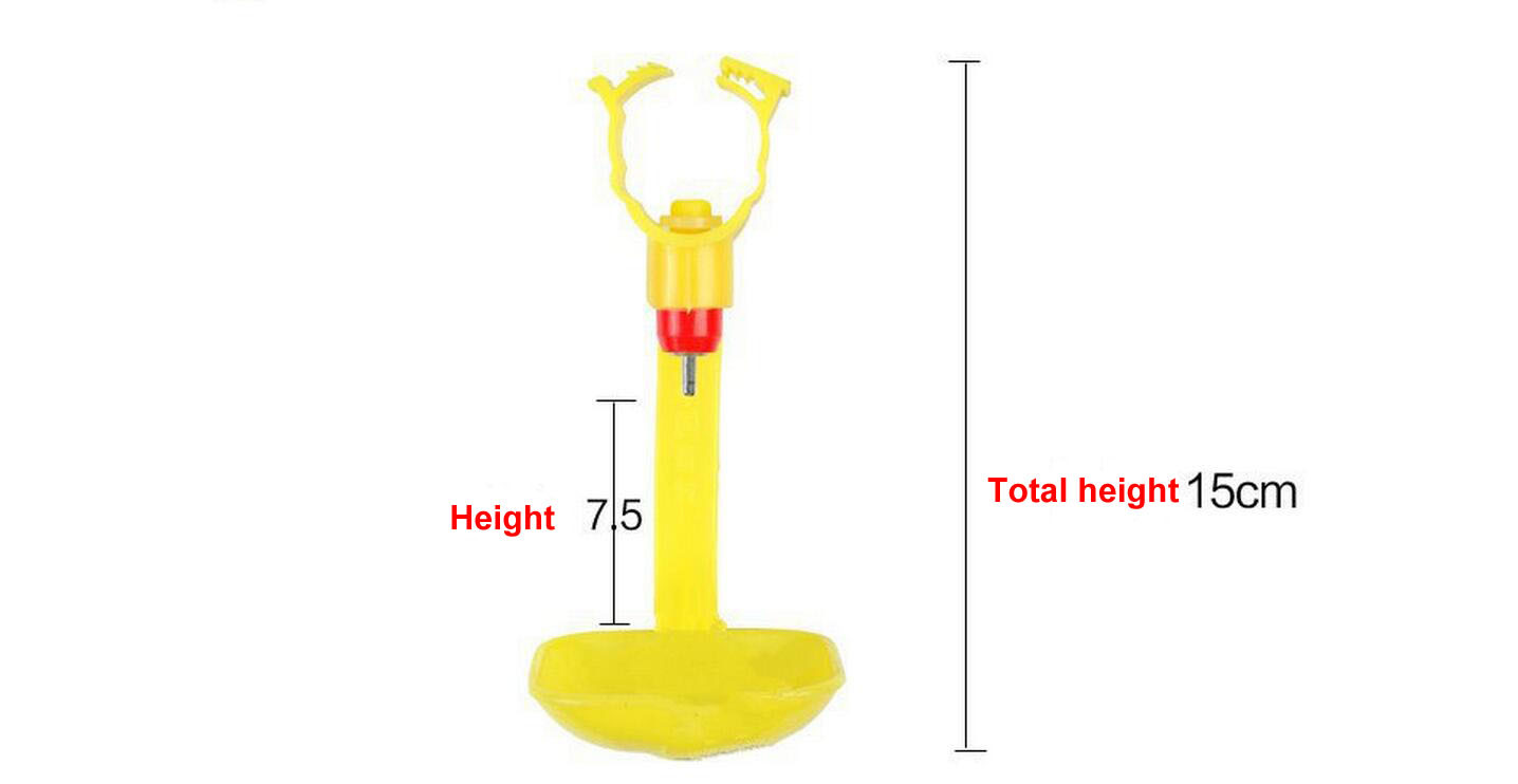 3/4'' Automatic plastic chicken nipple drinker with drip cup for poultry/ quail/bird QL207