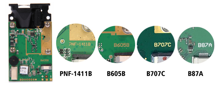 120M Laser Measurement Pcb Board High Accuracy Distance Sensor Serial Output Sensor