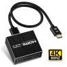 Buy cheap 1 To 2 Amplifier 250g 3840x2160 HDMI In Splitter from wholesalers