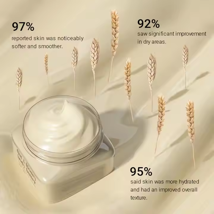 ODM / OEM Private Label Organic Oatmeal & Honey Whipped Body Butter Ultra Hydrating Moisturizing Lotion for Smooth Skin