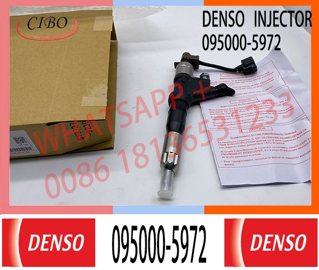 diesel fuel injector 095000-5972 23670-E0360 injector for HINO 700 E13C, FS, SS, 6x4 common rail 095000-5972