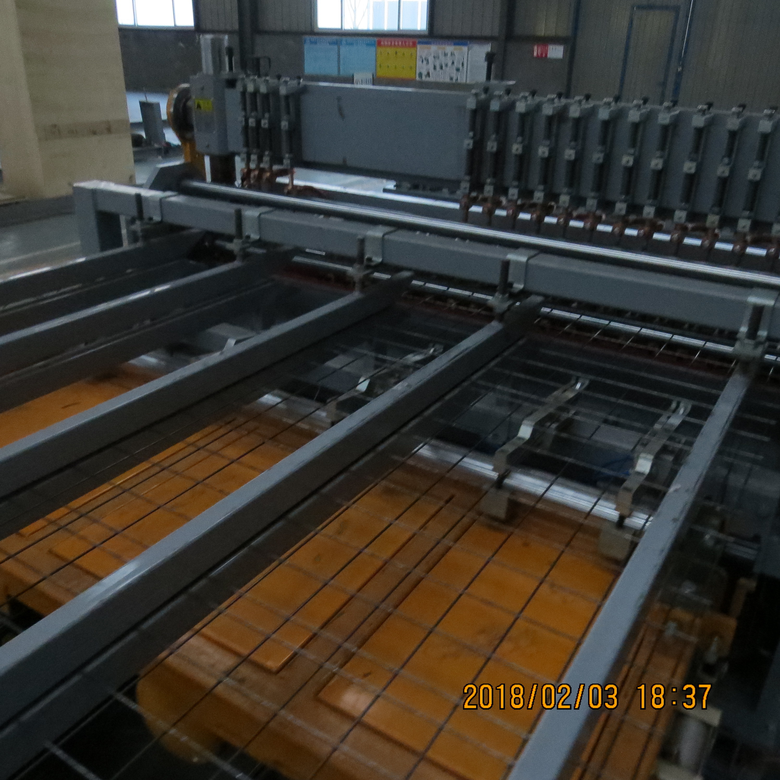 PLC Control Gi Wire Net Making Machine