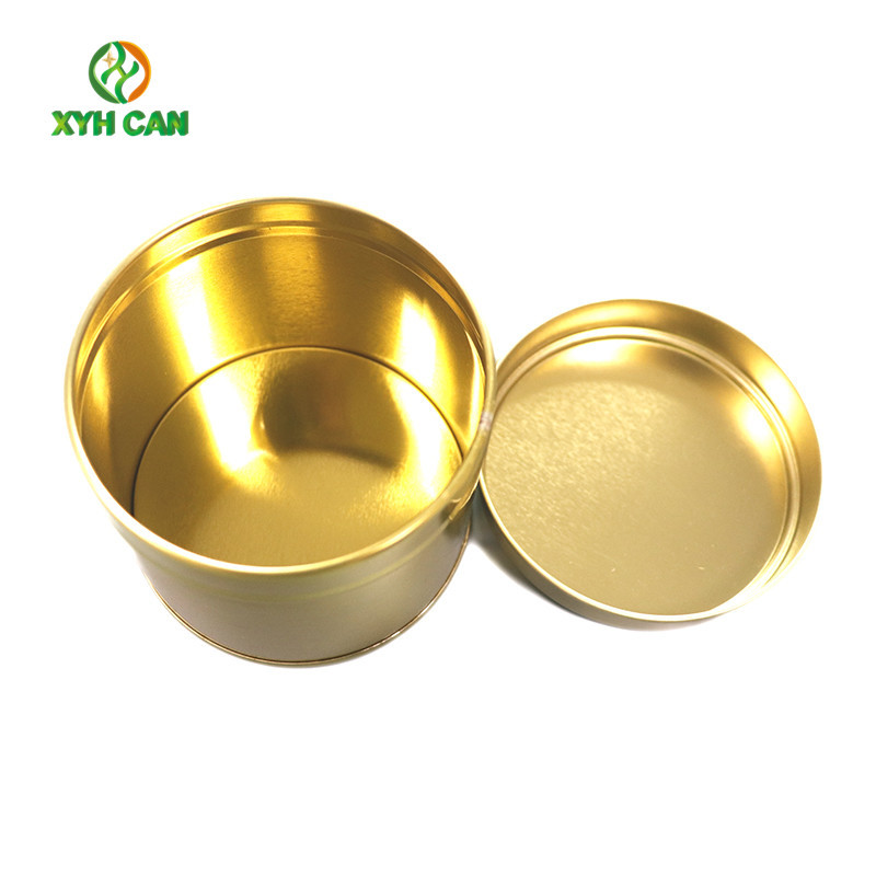 Seamless Candle Can Three Pieces Round Shape Tin Can with CMYK Printing