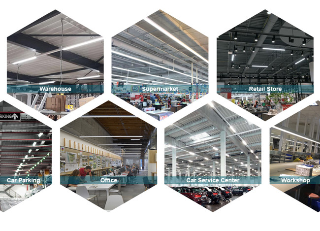 4ft 50 Watt LED Linear Lighting System