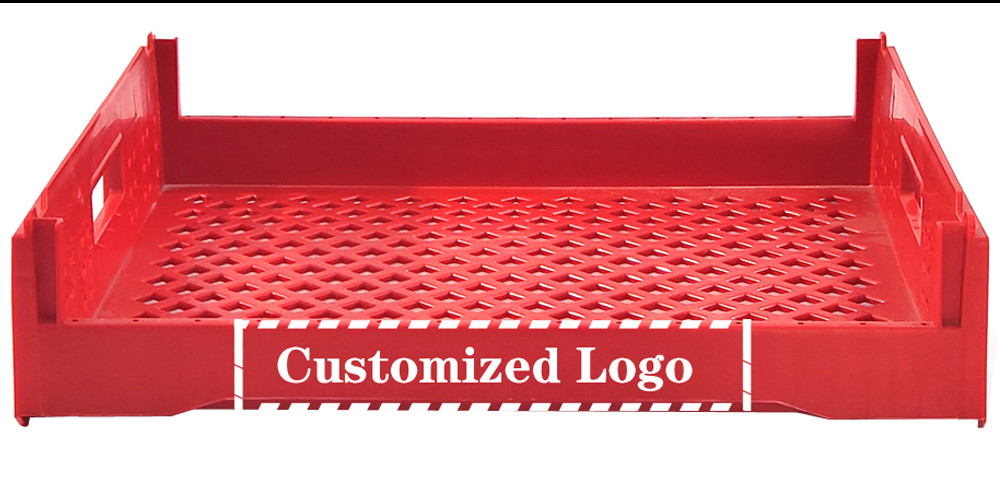 PP Bread Crate Plastic Storage 550*480*130mm Bakery Crates Logistics And Storage