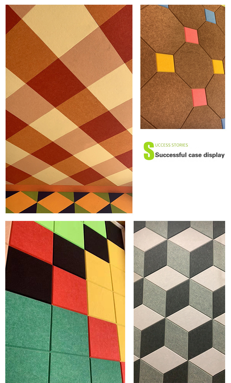 Acoustic Foam Diffuser Panels Highly Effective Sound Absorption For Home Wall Decor