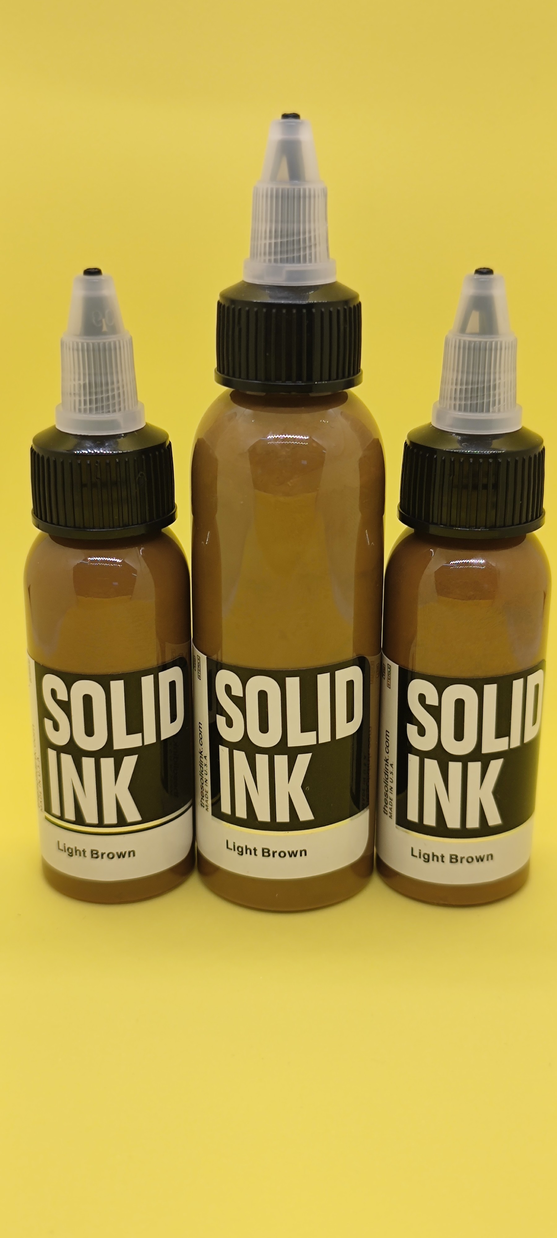 60ML 120ML Solid Ink Tattoo Ink Micro Pigment Light Brown