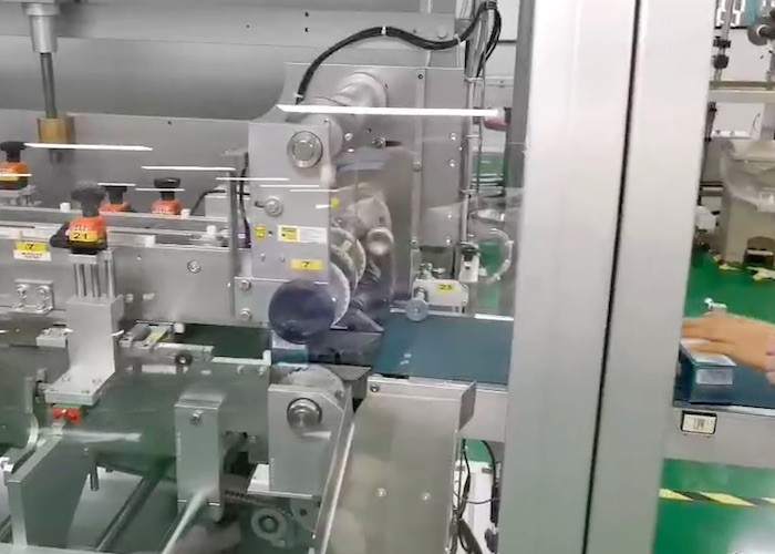 Intermittent Horizontal Cartoning Machine 45~60 Pieces / Min Paper Packaging