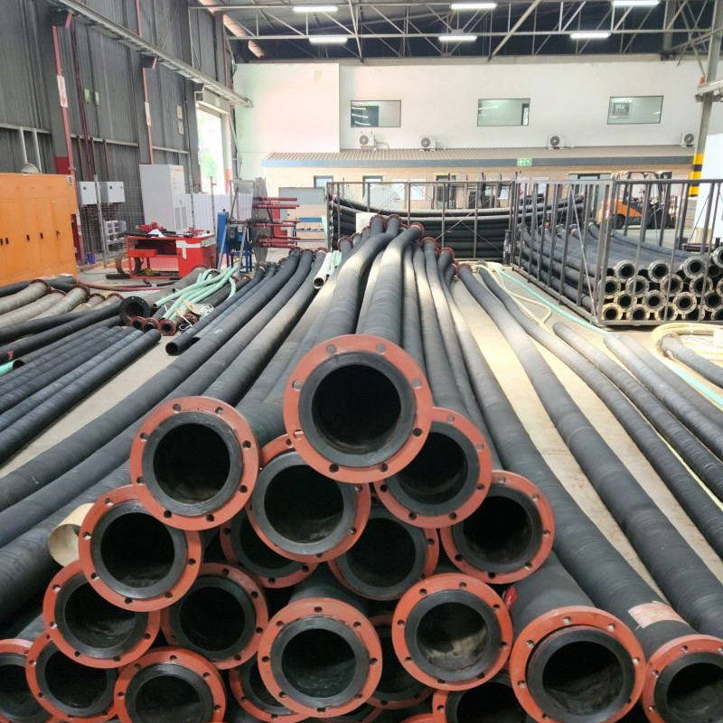 8'' Ore Transfer Hose Multi Layer Rubber Structure Enhanced Impact Vibration Absorption