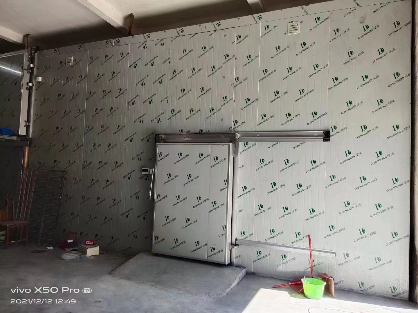 Cold Chain Storage Solutions Low Noise Walk-in Freezer High-Capacity Freezer Room