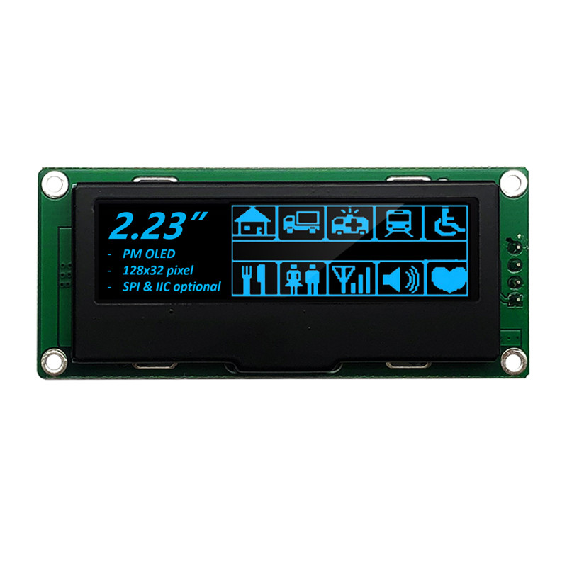 128x32 Dots OLED Graphic Display Module 2.23 Inch SPI Interface