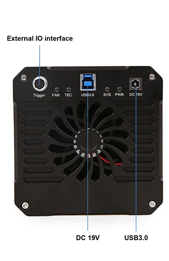 OPTO-EDU A59.2228 TE-Cooling M52/C-mount USB3.0 CMOS Camera 4.2M~61M