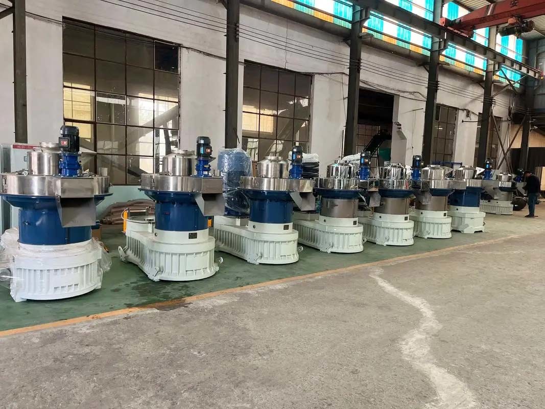Biomass Pellet Press Machine Diesel Straw Biomass Pellet Machine