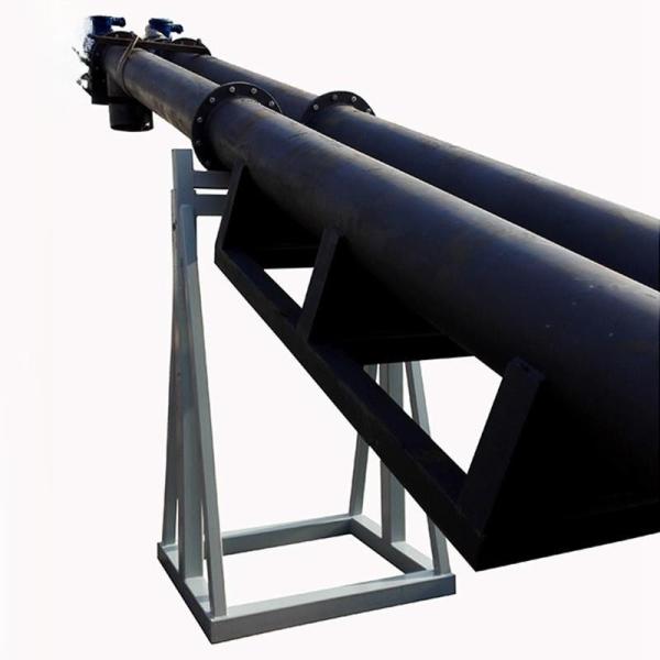 Stainless Steel Customizable Heat Resistant Spiral Auger Conveyor for OEM Drilling Mud Transport