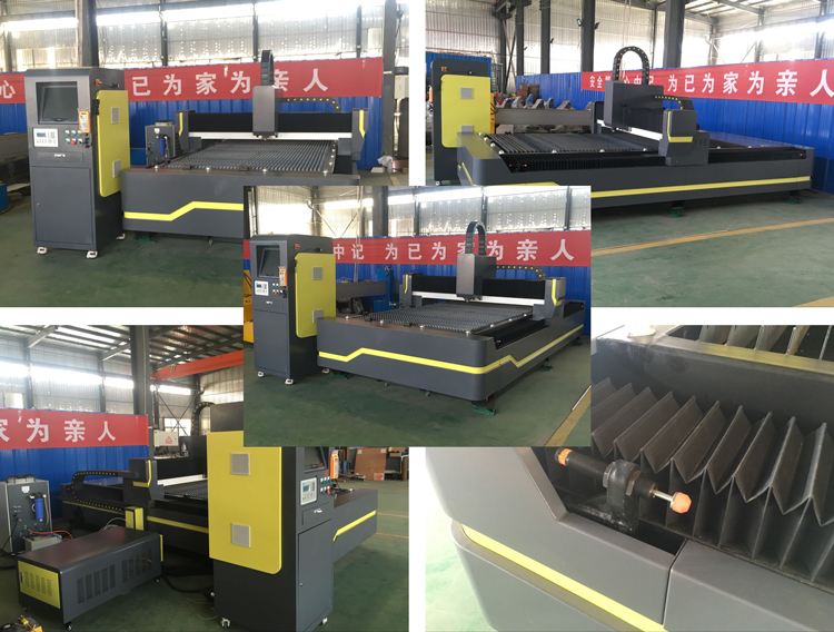 Heavy Duty Industrial Laser Cutting Machine , Fabric Laser Machine Facilitate Loading