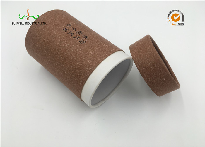 High Quality Custom Designed Round Cylinder with recyclable paper for small gift ,comestic ,tea bags