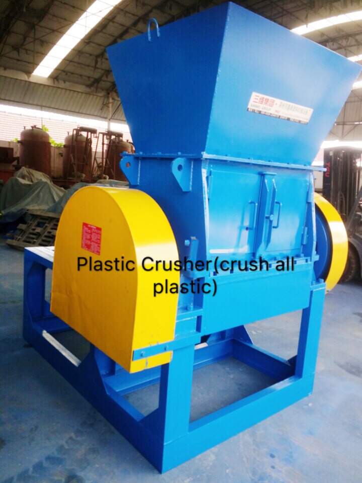 15kw Waste Plastic Crusher Machine For Energy Mining Plastic Bottles Crusher Drawing