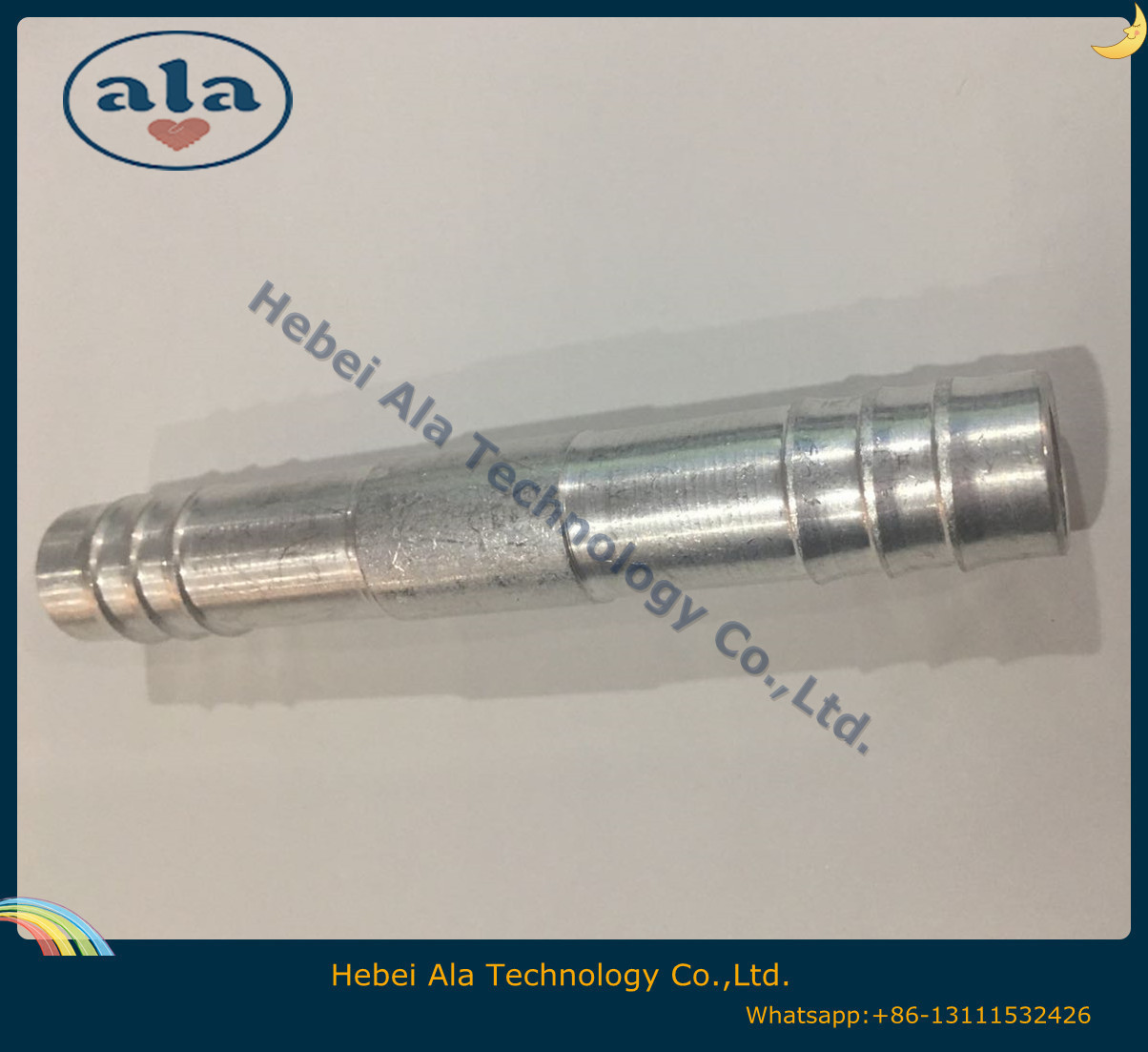 #6 #8 #10 #12 A/C Hose Fittings Straight Aluminum Fittings Through Pipe Fittings