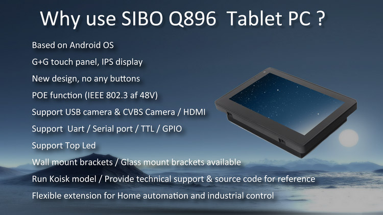 Temperature & Humidity Monitoring Tablet PC
