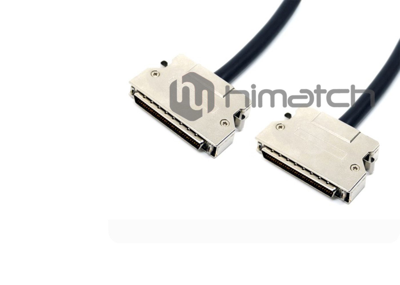 68 Pin SCSI Data Cable Assembly 1m / 2m / 3m / 5m For Communication Base Station