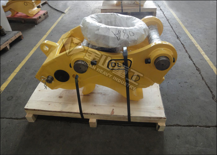 Q345B Steel Excavator Quick Coupler , Komatsu PC50 PC60 Hydraulic Quick Hitch