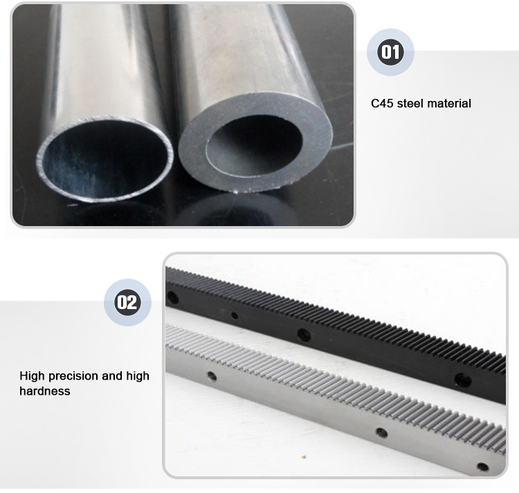 Nonstandard Precision Casting Rack Gear Cutter for CNC Cutting Machine