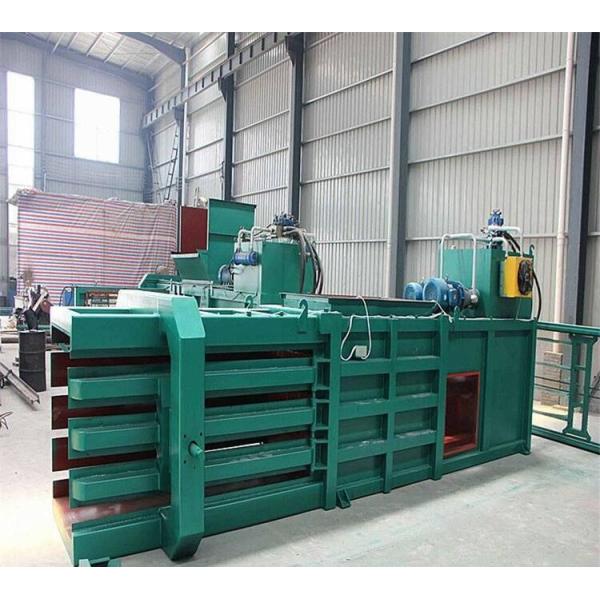 Packaging Made Simple with Automatic Waste Paper Baler and Carton Bale Press Machine