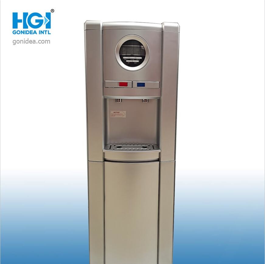 Office Home Vertical Manual Hot Cold Water Dispenser With LED Panel