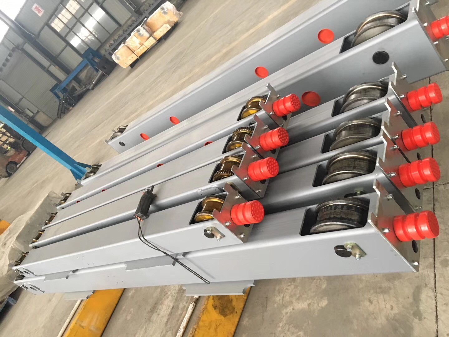 Single Girder Crane End Carriage 20t With Running Motor