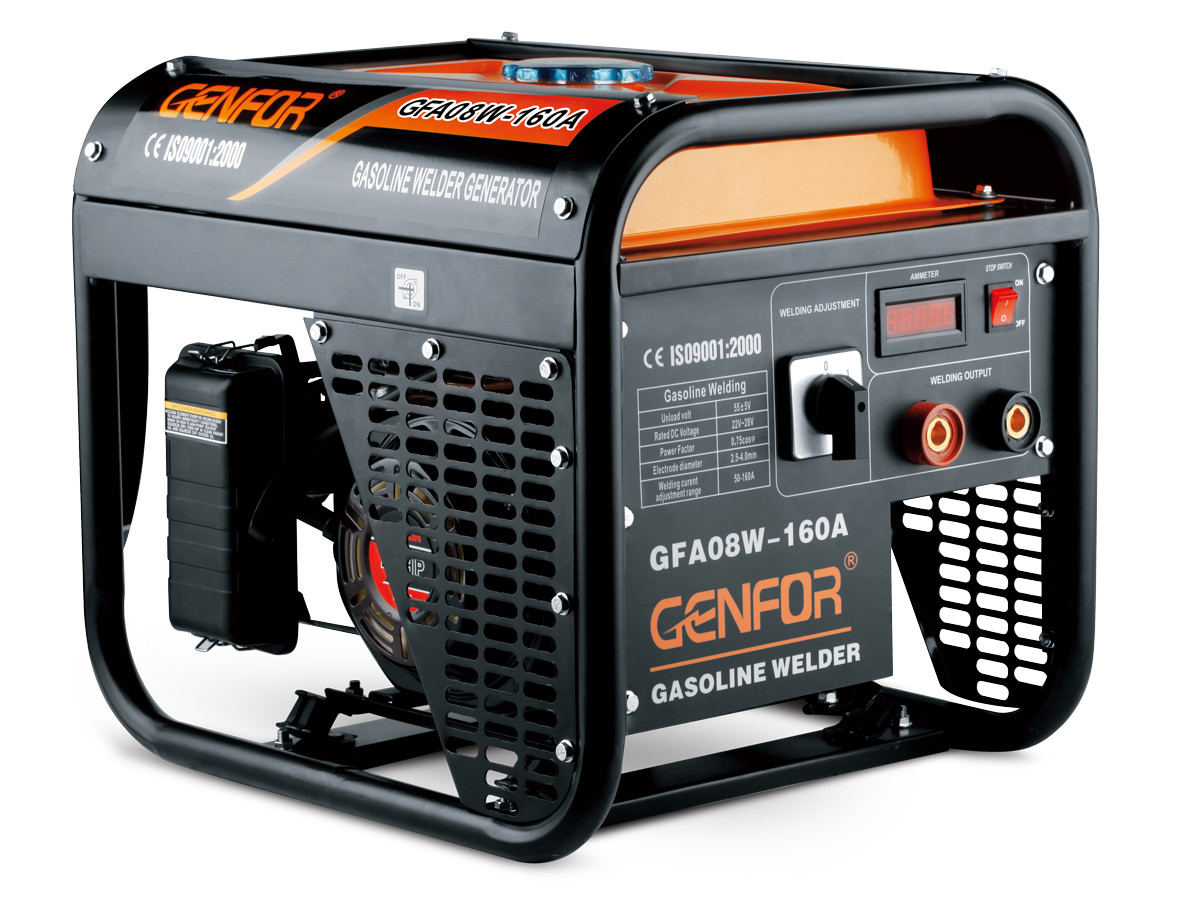 1KW Power Permanent Magnet Welder Gasoline Fuel Type GF170FB Engine Model