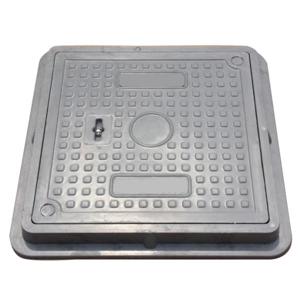 EN124 Certified SMC Manhole Cover with Anti-Slip Surface -40°C to 150°C