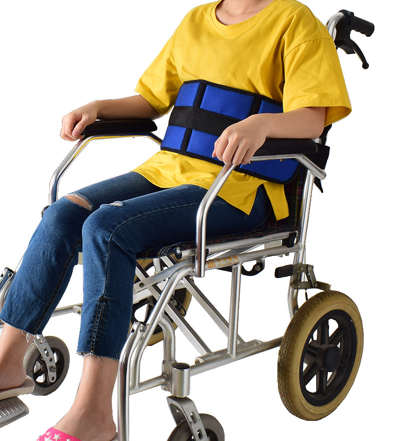 Sandwich Mesh Wheelchair Seat Belt Adjustable Elasticity